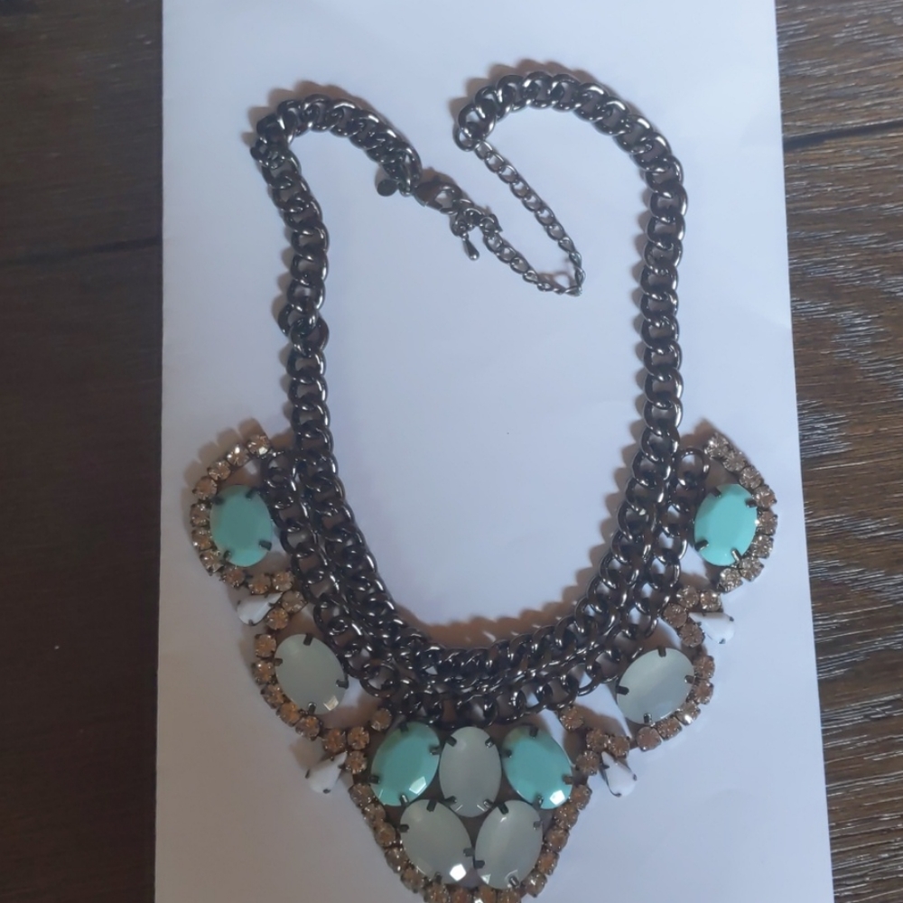 Premier Designs Gunmetal Necklace